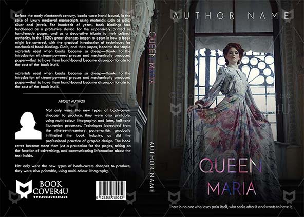 Fantasy-book-cover-design-Queen Maria-front