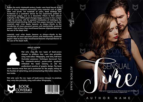 Romance-book-cover-design-Sensual Time-front