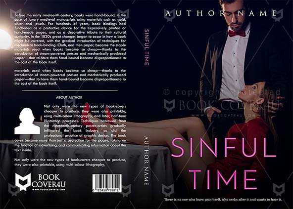 Romance-book-cover-design-Sinful Time-front