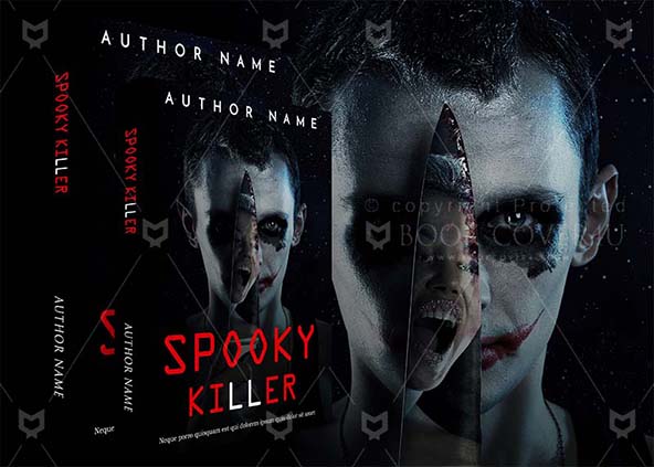 Horror-book-cover-design-Spooky Killer-back