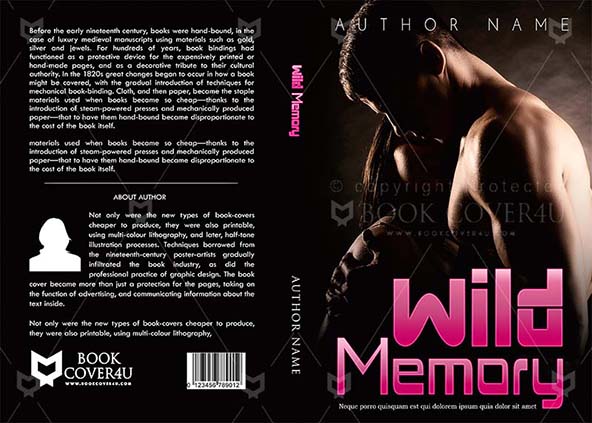 Romance-book-cover-design-Wild Memory-front