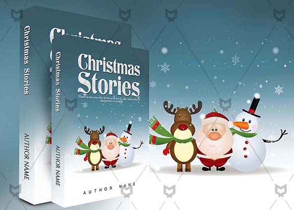 Horror-book-cover-design-Christmas Stories-back