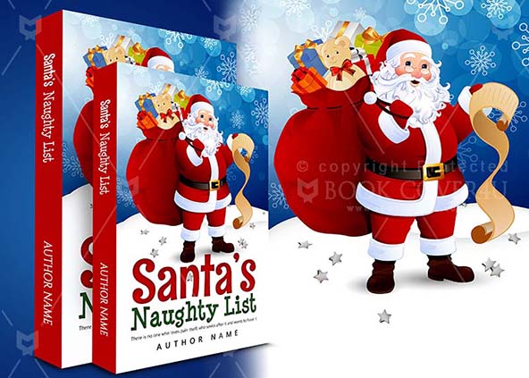 Children-book-cover-design-Santas Naughty List-back