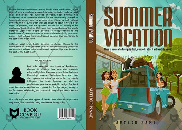 Children-book-cover-design-Summer Vaction-front