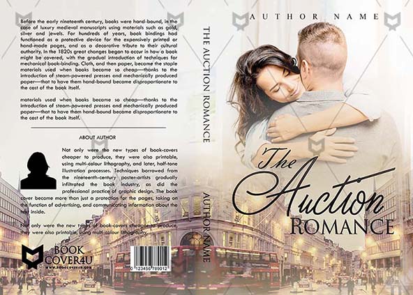 Romance-book-cover-design-The Auction Romance-front