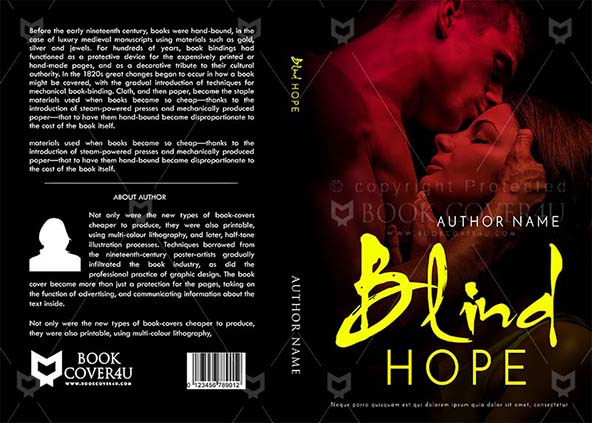 Romance-book-cover-design-Blind Hope-front