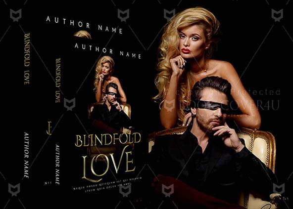 Romance-book-cover-design-Blindfold Love-back