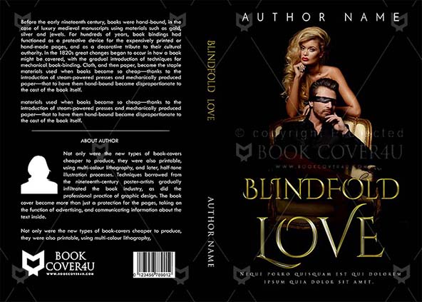 Romance-book-cover-design-Blindfold Love-front