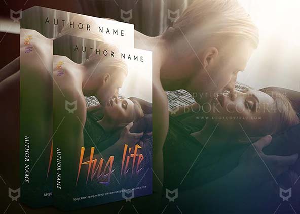 Romance-book-cover-design-Hug Life-back