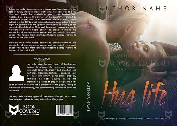 Romance-book-cover-design-Hug Life-front