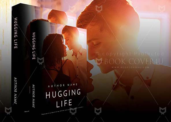 Romance-book-cover-design-Hugging Life-back