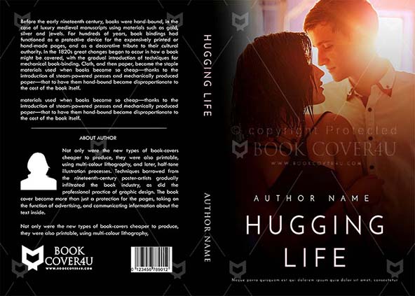 Romance-book-cover-design-Hugging Life-front