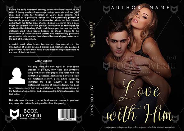 Romance-book-cover-design-Love With Him-front