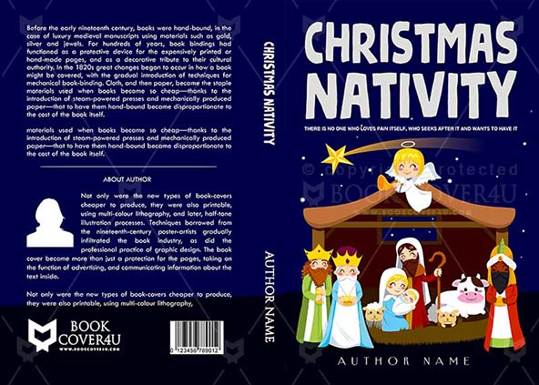 Children-book-cover-design-Christmas Navity-front