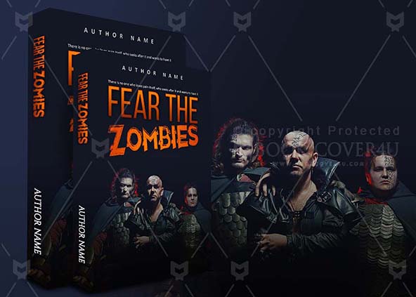 Horror-book-cover-design-Fear The Zombies-back