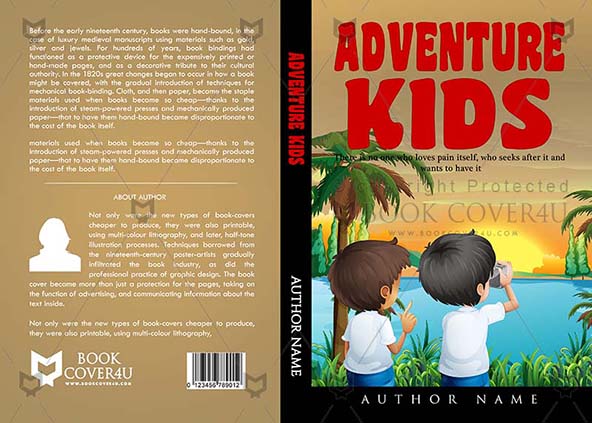 Children-book-cover-design-Adventure Kids-front