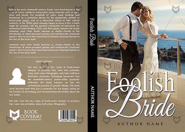 Romance-book-cover-design-Foolish Bride-front