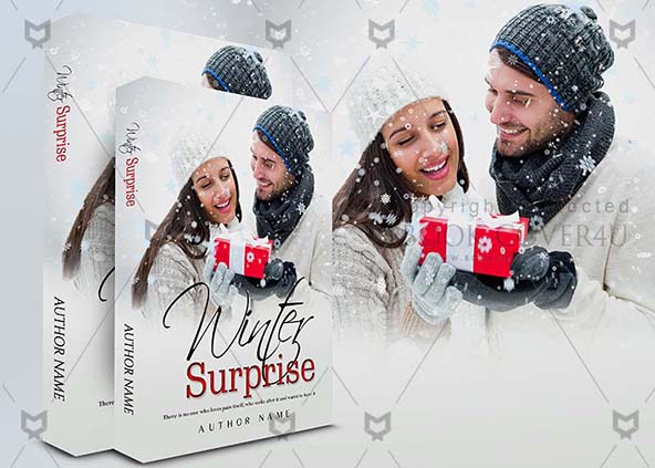 Romance-book-cover-design-Winter Suprise-back