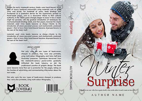 Romance-book-cover-design-Winter Suprise-front