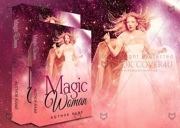 Fantasy-book-cover-design-Magic Woman-back