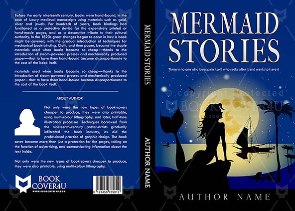 Children-book-cover-design-Mermaid Stories-front