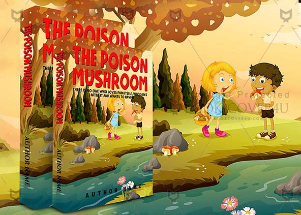 Children-book-cover-design-The Poison Mushroom-back