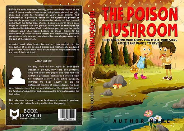 Children-book-cover-design-The Poison Mushroom-front