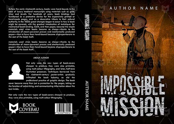 Thrillers-book-cover-design-Imposible Mission-front