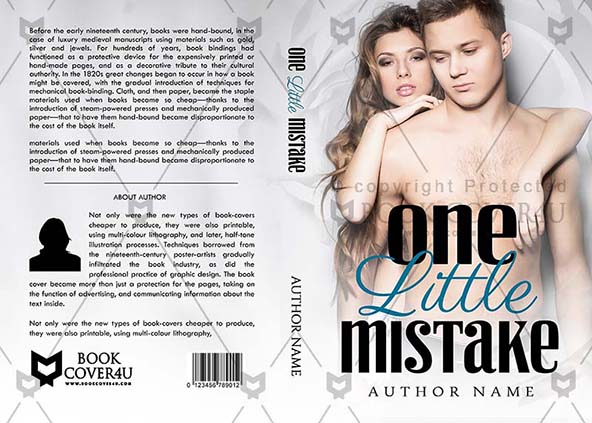 Romance-book-cover-design-One Little Mistake-front