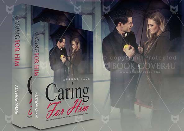 Romance-book-cover-design-Caring For Him-back