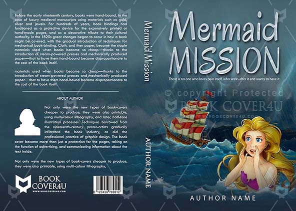 Children-book-cover-design-Mermaid Mission-front