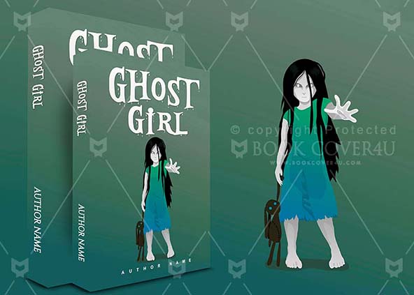 Children-book-cover-design-Ghost Girl-back