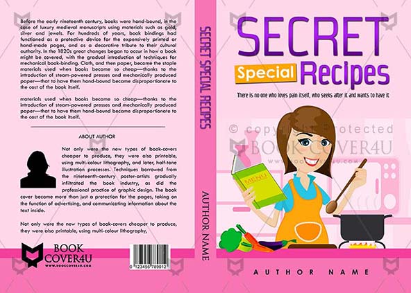 Children-book-cover-design-Secret Special Recipes-front