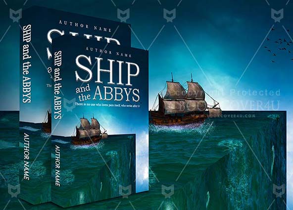 Thrillers-book-cover-design-Ship And The Abyss-back