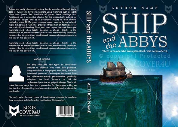 Thrillers-book-cover-design-Ship And The Abyss-front