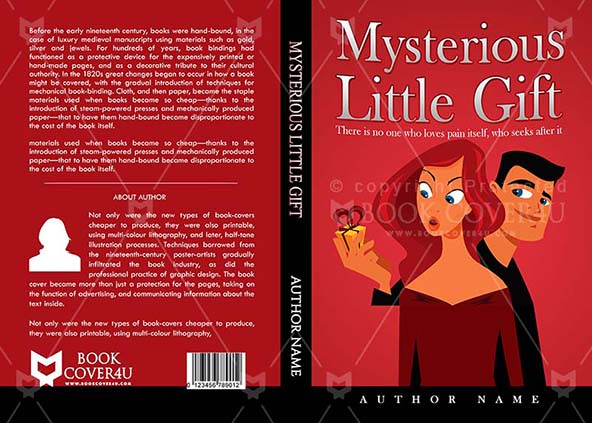 Romance-book-cover-design-Mysterious Little Gift-front