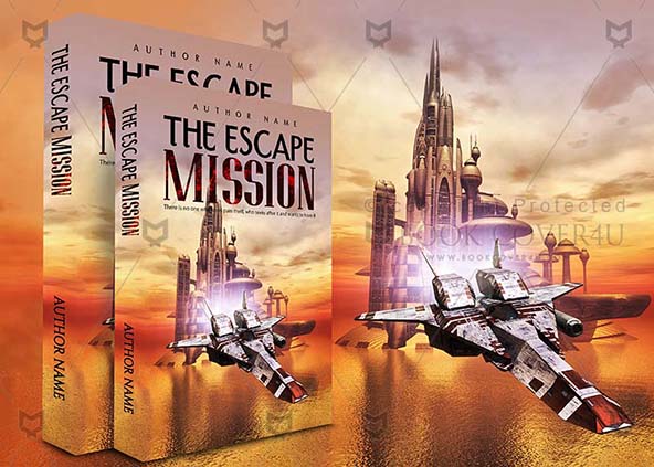 Thrillers-book-cover-design-The Escape Mission-back