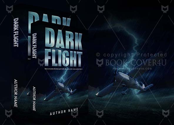 Thrillers-book-cover-design-Dark Flight-back