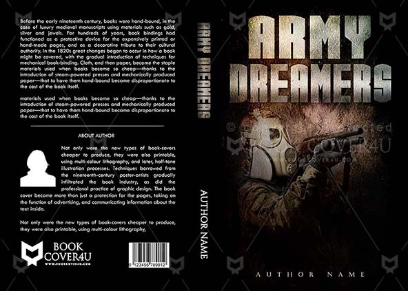 Thrillers-book-cover-design-Army Dreamers-front