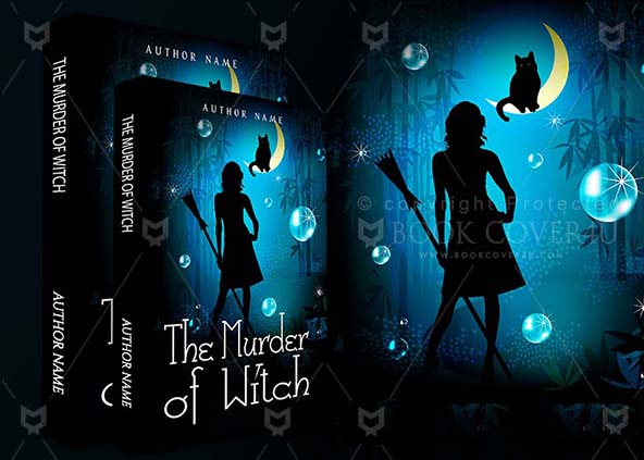 Horror-book-cover-design-The Murder Of Witch-back