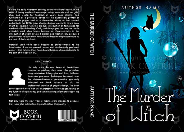 Horror-book-cover-design-The Murder Of Witch-front