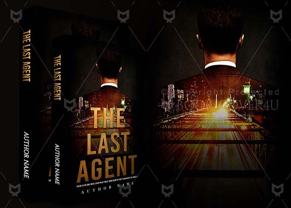 Thrillers-book-cover-design-The Last Agent-back