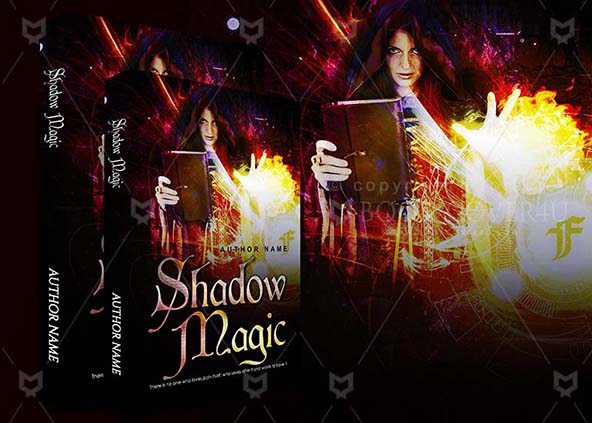 Thrillers-book-cover-design-Shadow Magic-back