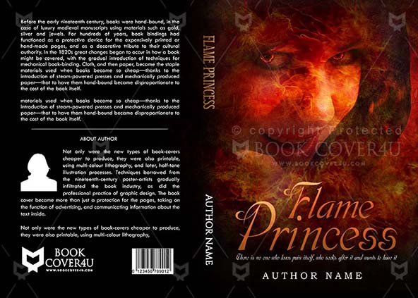 Horror-book-cover-design-Flame Princess-front