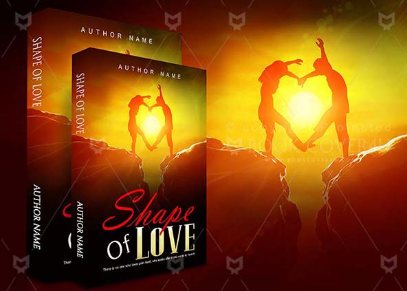 Romance-book-cover-design-Shape Of Love-back