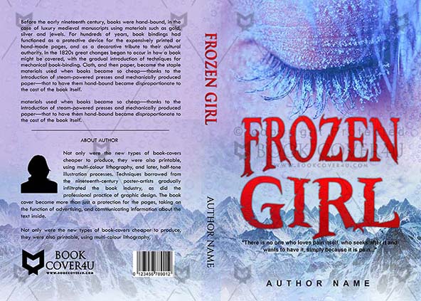 Thrillers-book-cover-design-Frozen Girl-front