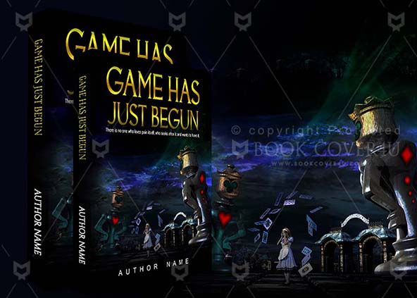 Thrillers-book-cover-design-Game Has Just Begun-back