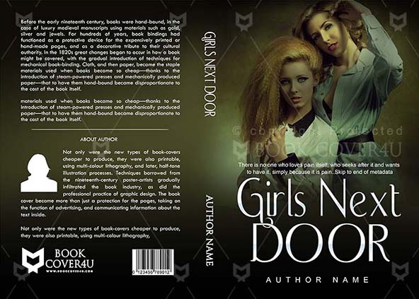 Thrillers-book-cover-design-Girls Next Door-front