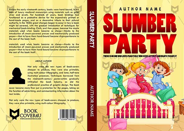Children-book-cover-design-Slumber Party-front