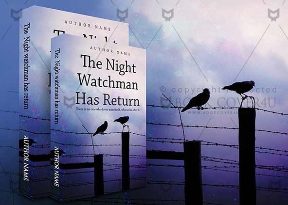 Thrillers-book-cover-design-The Night Watchman Has Returned-back